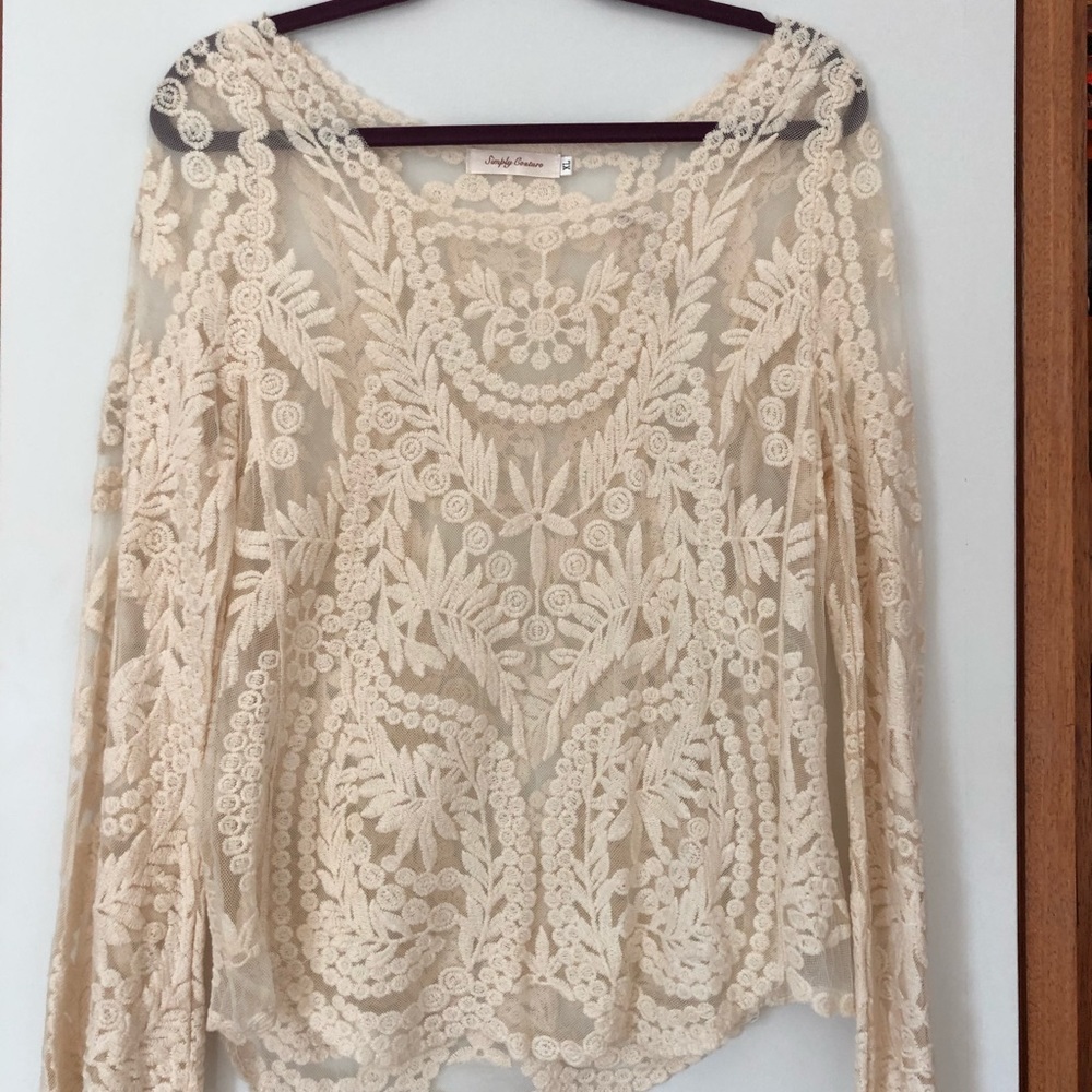 Lace shirt